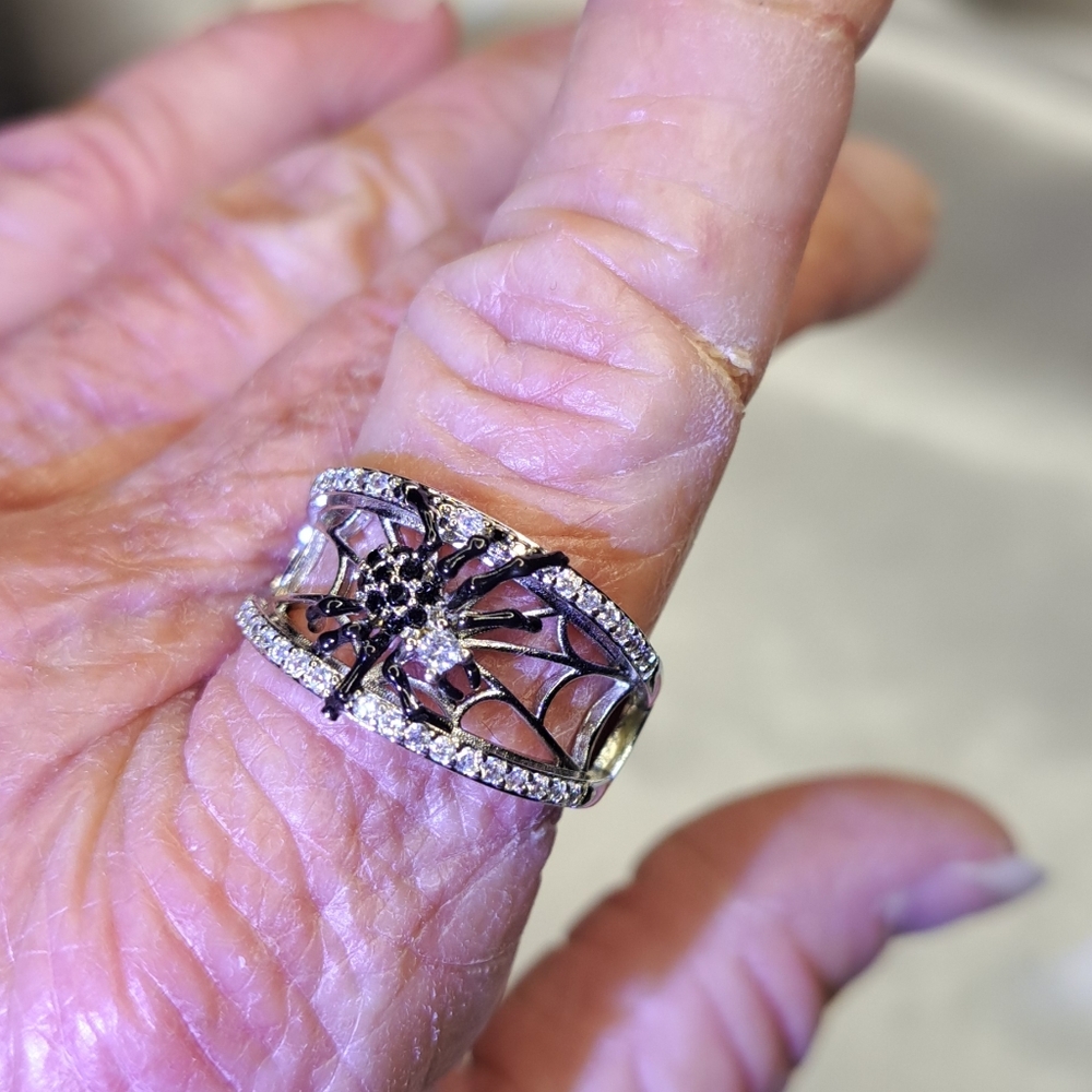 SPIDER WEB RING - Picture 4 of 5